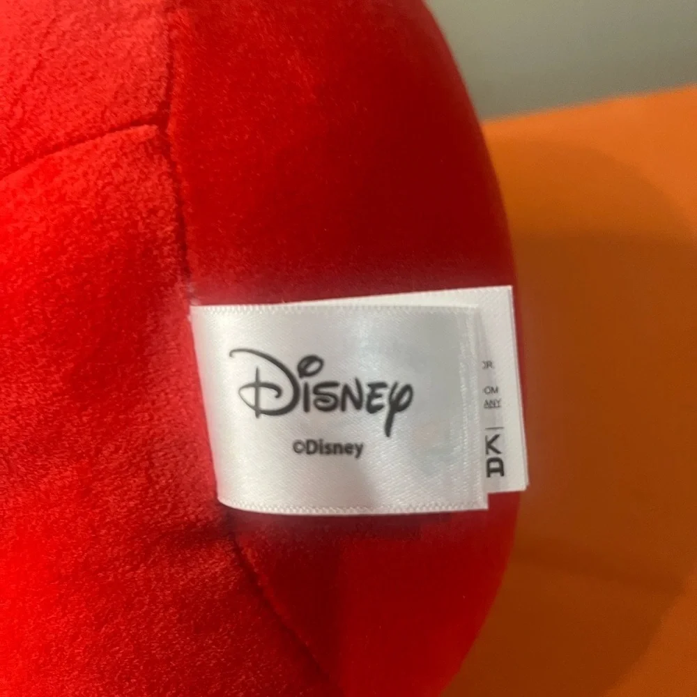 6/$25 Squishmallows Red and Black Stuffed Christmas  Mickey Mouse Plush